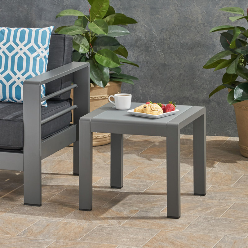 Table d'appoint Roselee, Gris