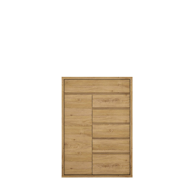 Tyle Highboard Charlotte 86 cm Wide with a convenient handleless solution