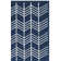 Tyrel Hand Woven Flat Weave With Embroidery Wool Chevron Rug