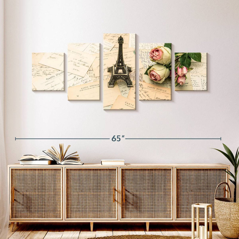 Amour de Paris, H 24 po x l 55 po
