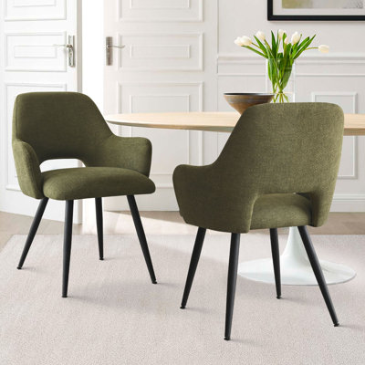 Matsuichi  Fabric Upholstered  Arm Chair