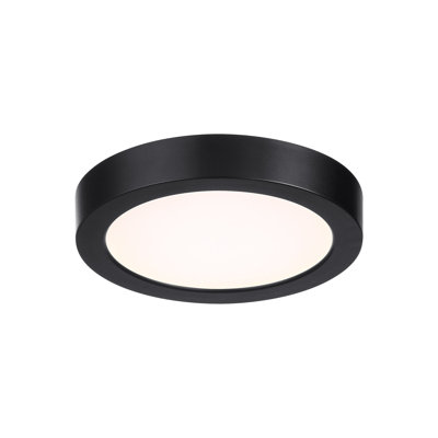 Raed LED Flush Mount in Black