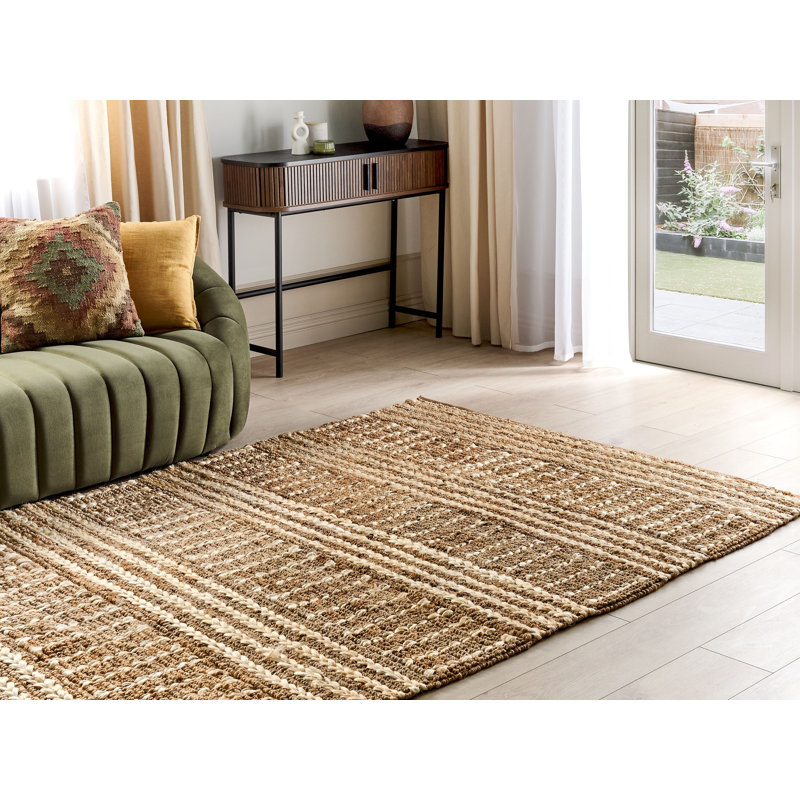 Broten Striped Hand Woven Area Rug, Rectangle 160 x 230cm