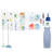 Laundry and Utility Room Organization System Kit