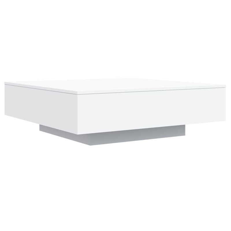 Jesmarie Manufactured Wood Frame Single Coffee Table, 12.2" H x  21.7" L x 21.7" W, White