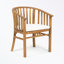 Ensemble de 2 chaises d'extérieur en bois avec coussins-830943330-830943328