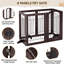 Barrière pour animaux autoportante-1882482452
