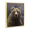 "Surpris Bear Portrait", art mural encadré sur toile flottante par Rod Lawrence