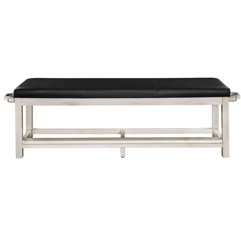 Spectator Storage Bench By RAM Game Room, Antique White