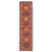Kargahi One-of-a-Kind Runner: 2'10" X 9'10" New Age Runner Wool Area Rug in Red