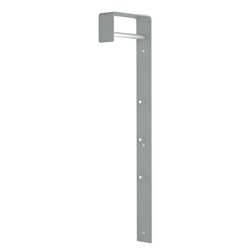 Schechter Steel Wall Hook, Grey
