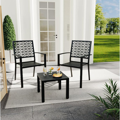 Ensemble de canapé de patio empilable Modern