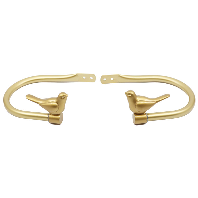 Bird Curtain Holdbacks Damus, Gold