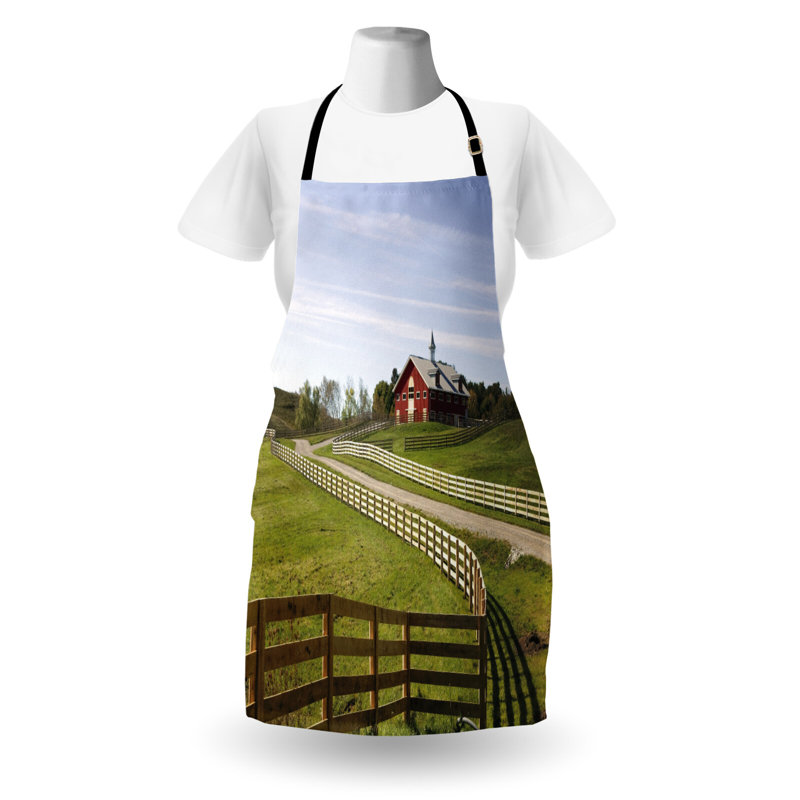 No Pattern Bib Apron