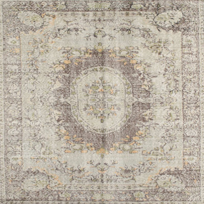 Tapis gris/brun traditionnel 774