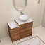 Meuble-lavabo simple avec plateau Bodo 35,44