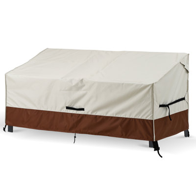 Heavy Duty 2 Seater Outdoor Loveseat Cover Waterproof Outdoor Sofa Cover
