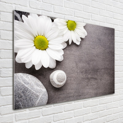 Gerbera - No Frame Print on Glass