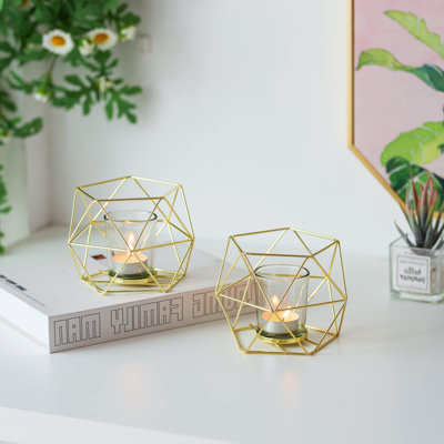 Iron Tabletop Votive Holder
