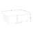 RiverRidge Kids Desk, Activity and Play Table with 6 Storage Cubbies - White with 2 Fabric Bins-92440294