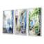 Ensemble de 3 impressions murales en Wash Wash Blues In France I - Laundry-1034289734-1034289755