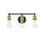 Black/Brass