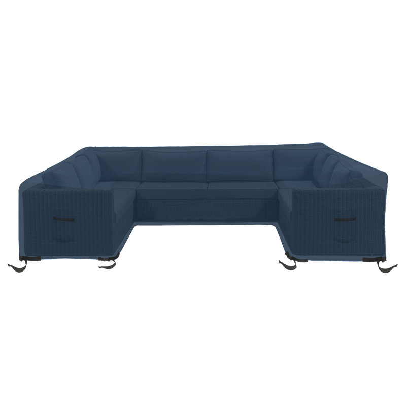 Outdoor Cover, 83.8cm H x 304.8cm W x 88.9cm D, Blue