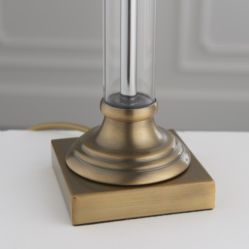 Abdi Metal Lamp Base Lamp, Antique Brass