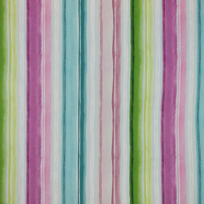 Rose Hill Striped 100% Cotton Fabric, Cornflower