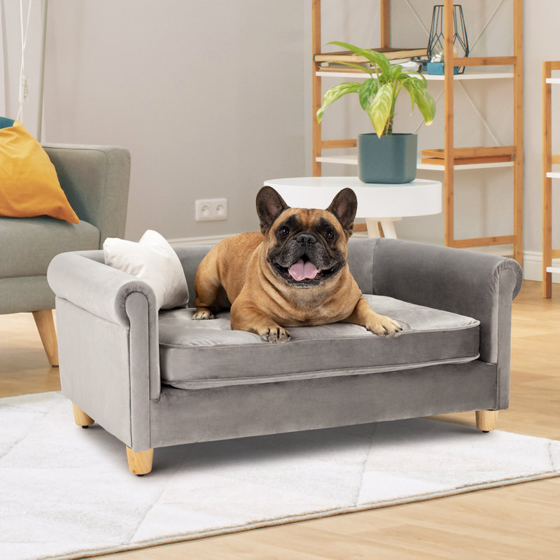 Lit pour animaux Tucker Murphy Pet ™ Dinel, Gris foncé