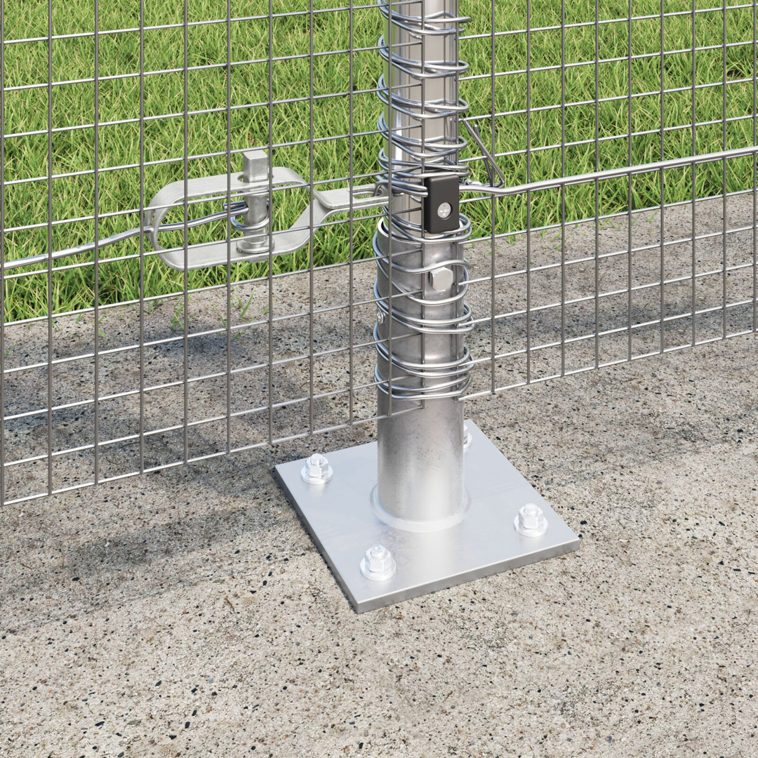 120 cm H x 2500 cm W Steel Border Fencing