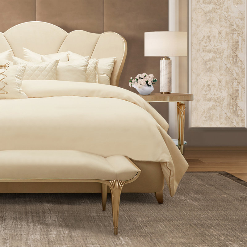 Villa Cherie End Table - Caramel