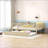 Full Size Solid Pine &amp; Plywood Daybed with Trundle &amp; Guardrails, No Box Spring Needed, Multiple Colors-1090247278