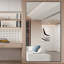 Aarati Aluminium Framed Freestading Full Length Mirror-1525415713-1460222926