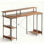 Table d'ordinateur réversible, bureau d'ordinateur avec rangement avec prises de courant et lumières DEL pour la maison et le bureau-956751498-956751499