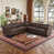 Dark Brown Faux Leather sélectionné