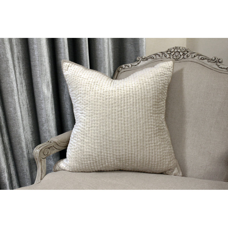 Dalrymple Square Cushion Cover, Champagne