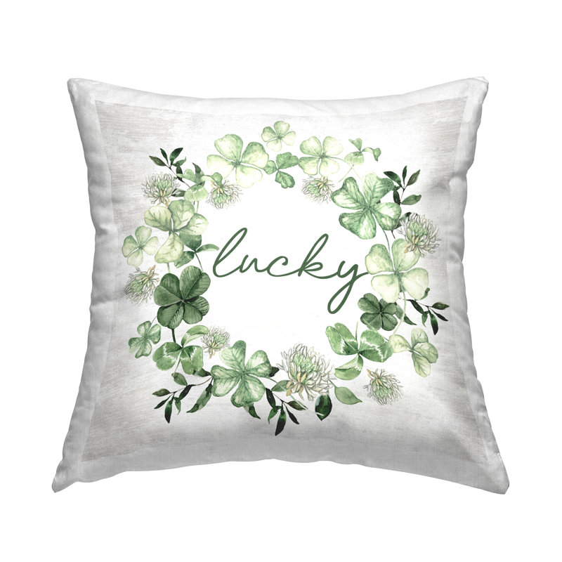 Coussin Lucky Irish Wreath