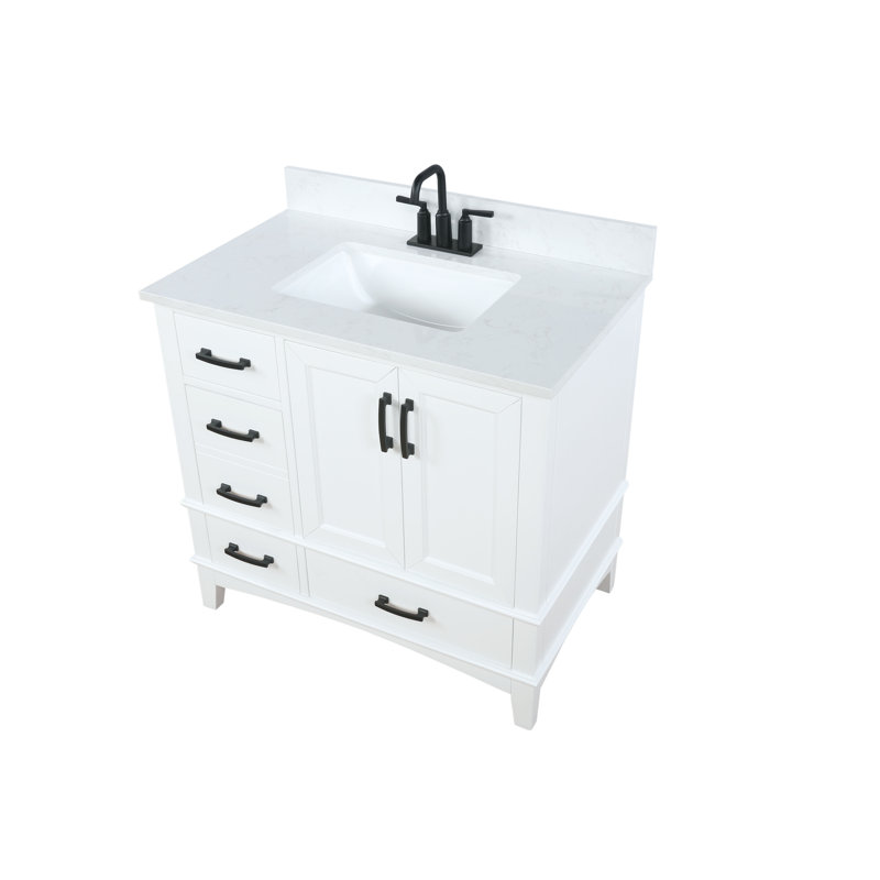 Ensemble de meuble-lavabo simple 36 po Aleeshia