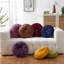 Coussin décoratif en velours rond 15 po (ensemble de 2)-102095942