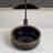 Durable Ceramic Black Bathroom Sink, Modern Vessel Design, Ideal For Compact Spaces