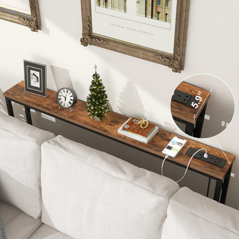 Andilynn 120cm Console Table, Brown