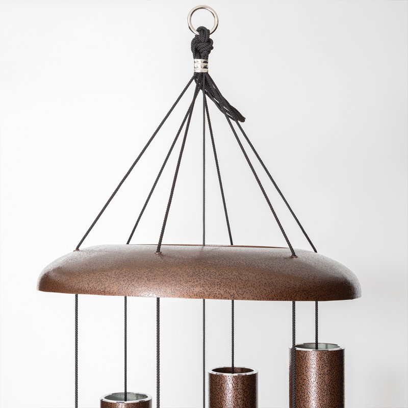 65" Copper Vein Aluminum Wind Chime for Outdoor Decor