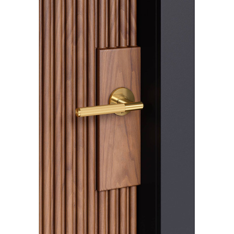 Passage (Hall & Closet) Door Lever, Brass