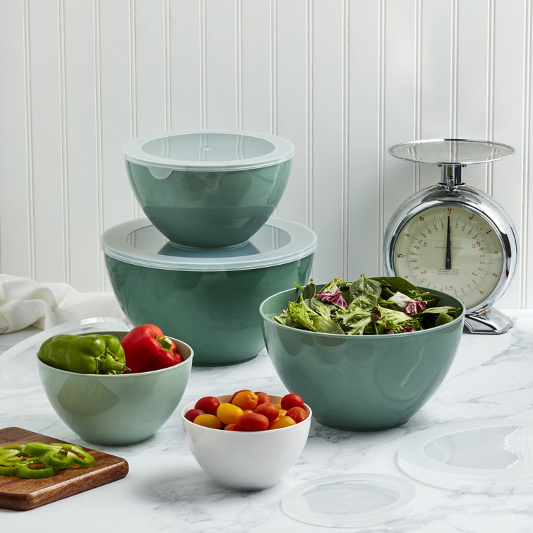 Basic Essentials 10pc Mixing Bowl Set with Lids Basic Essentials