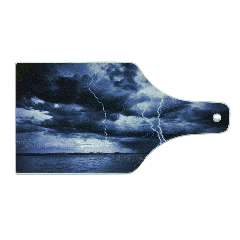 Planche à découper en verre trempé Ambesonne