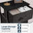 Nightstand, Small 2 Drawer Dresser Night Stand With Fabric Bins, Bedside Furniture, End Table-1868639467