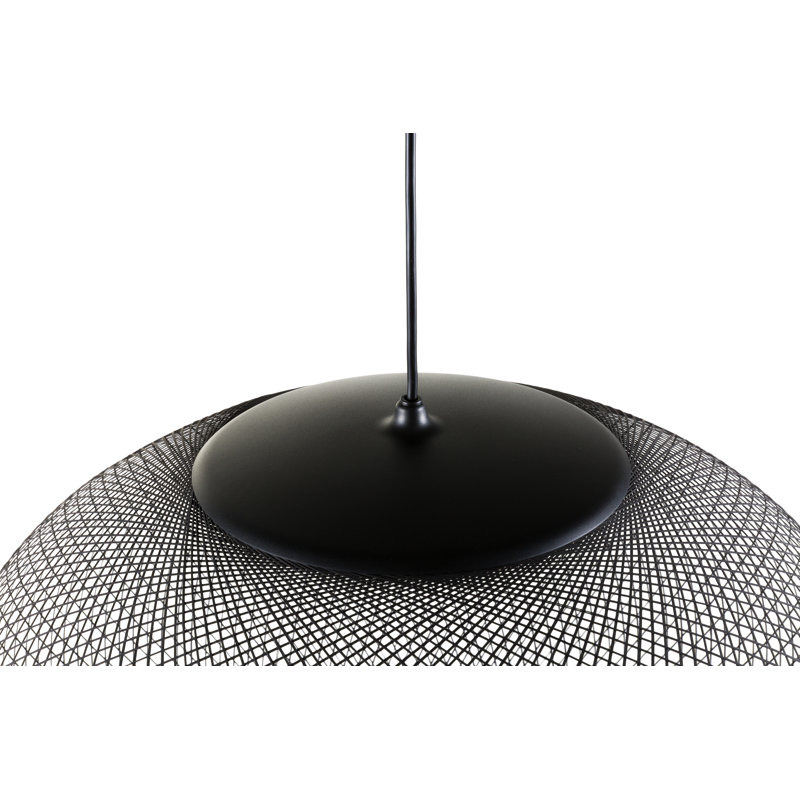 NR2 1 - Light LED Pendant, Black, Medium