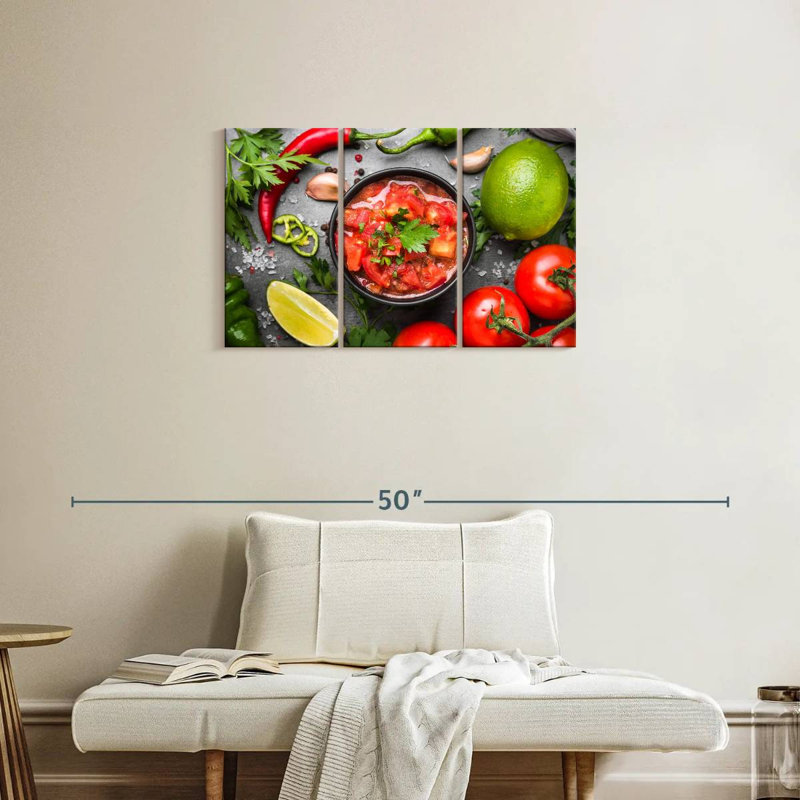 Salsa mexicaine Yarlin, H 20 po x l 33 po