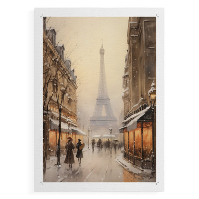 Art de Noël des Fêtes de Noël - impression sur toile seulement - non encadrée